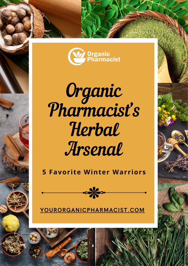 Organic Pharmacist's Herbal Arsenal - 5 Favorite Winter Warriors