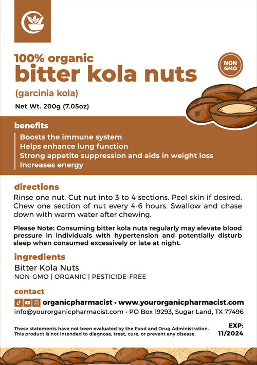 Bitter Kola Nut (Garcinia Kola)- FAST Weightloss