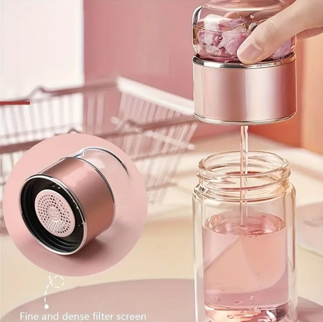 Infused Tea Separation Glass Bottle