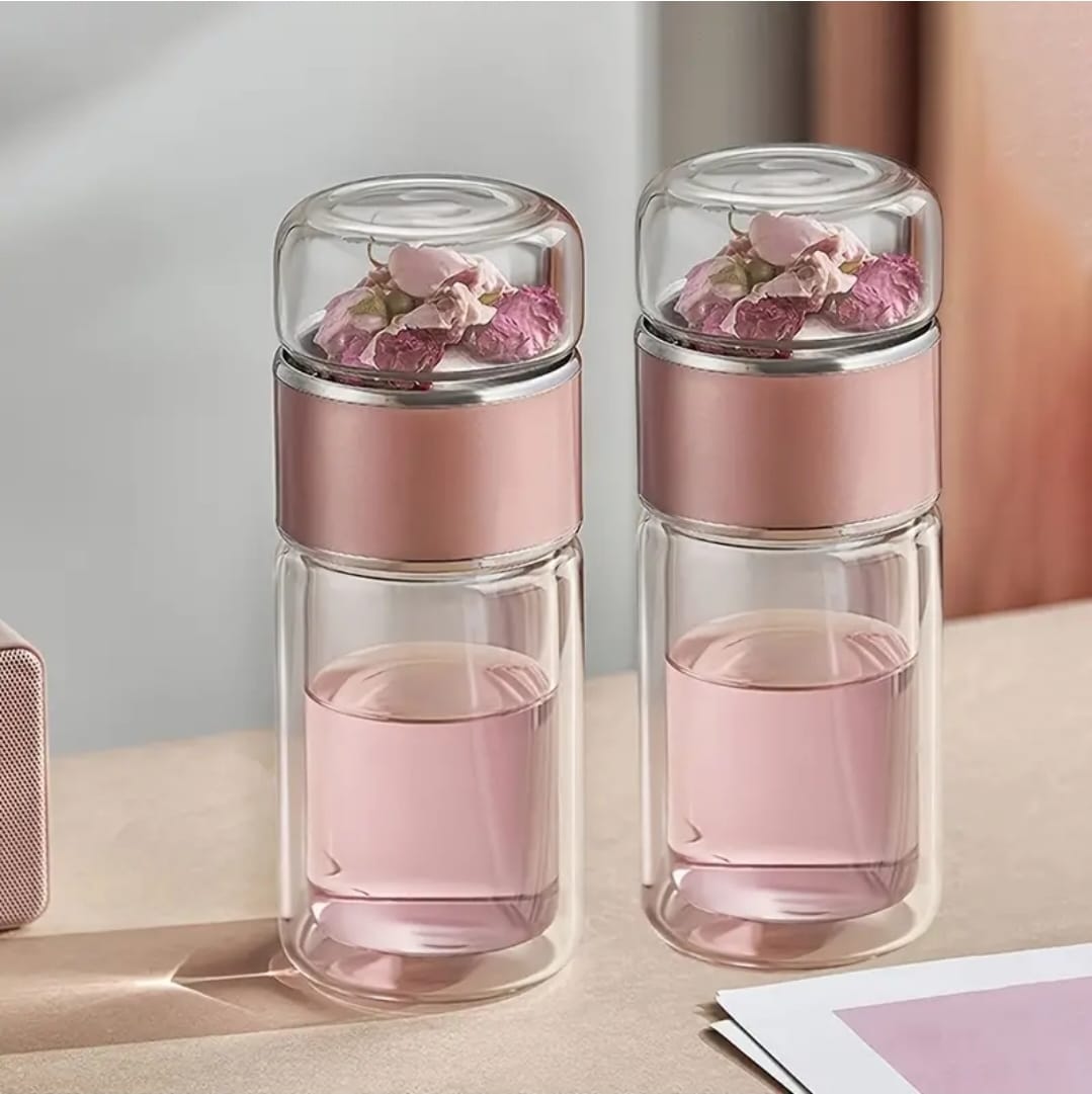 Infused Tea Separation Glass Bottle