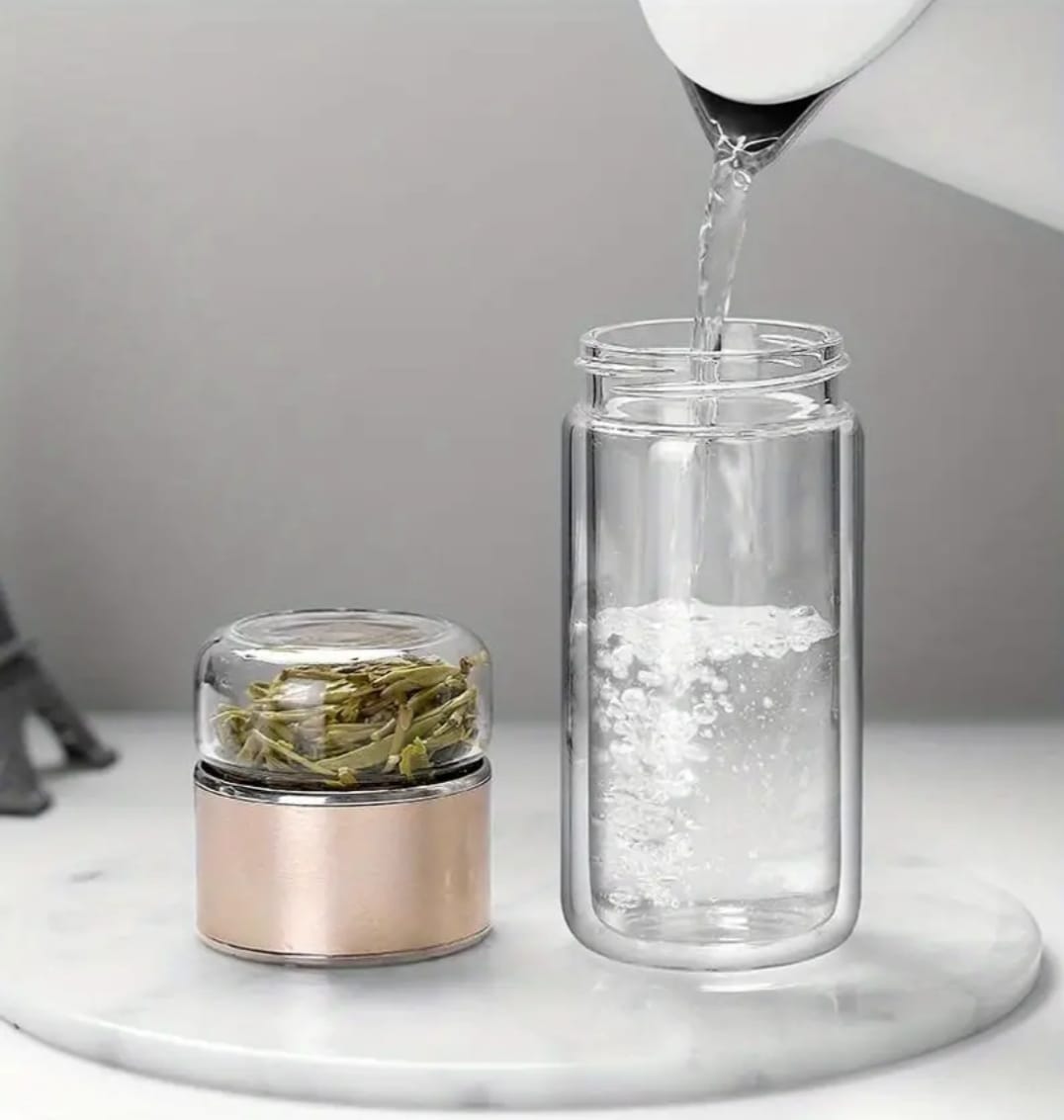 Infused Tea Separation Glass Bottle