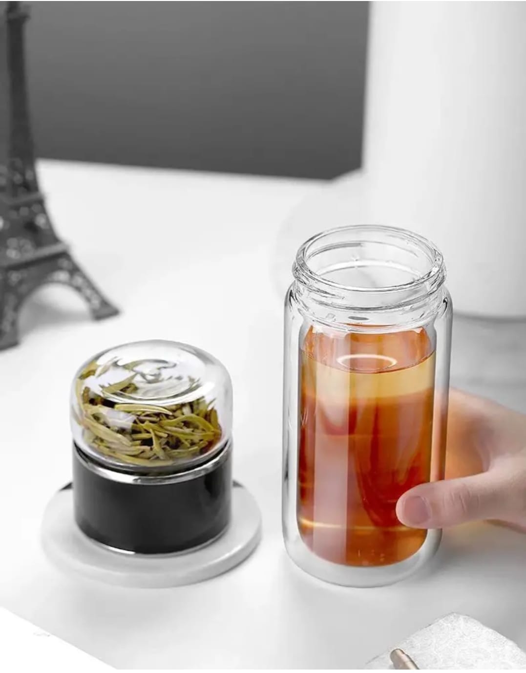 Infused Tea Separation Glass Bottle